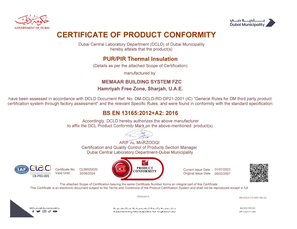 MBS DCL Certificate