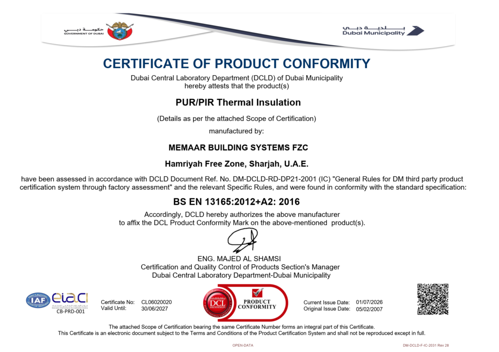 DCL Certificate