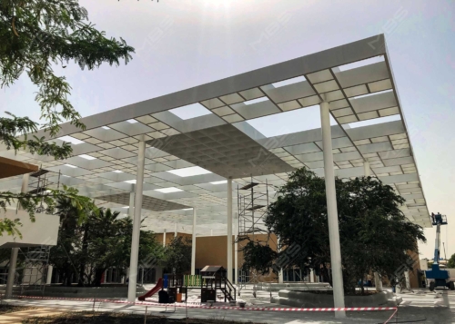 Architectural design canopy, UAE